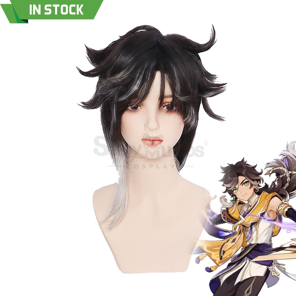 【In Stock】Game Genshin Impact Cosplay Sethos Wig Wigs