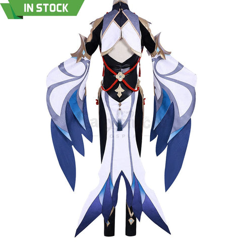 【In Stock】Game Genshin Impact Cosplay Shenhe Costume Plus Size Costumes