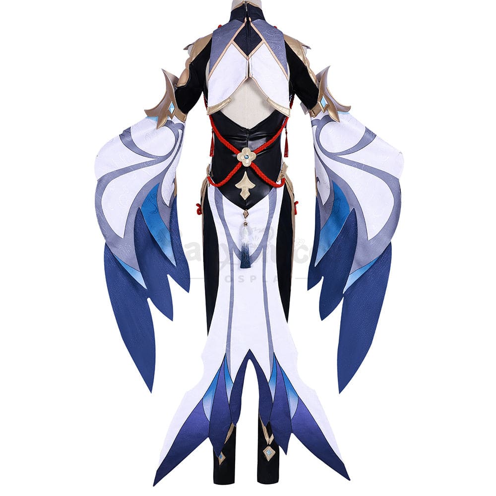 【In Stock】Game Genshin Impact Cosplay Shenhe Costume Plus Size Costumes