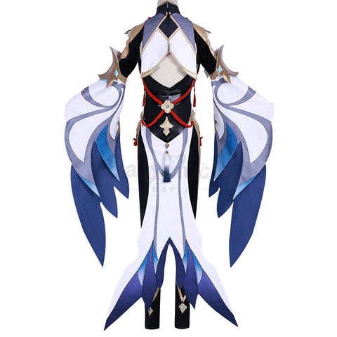 【In Stock】Game Genshin Impact Cosplay Shenhe Costume Plus Size Costumes