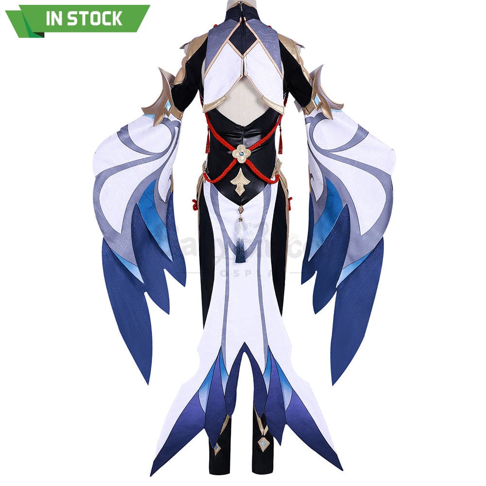 【In Stock】Game Genshin Impact Cosplay Shenhe Costume Plus Size Costumes