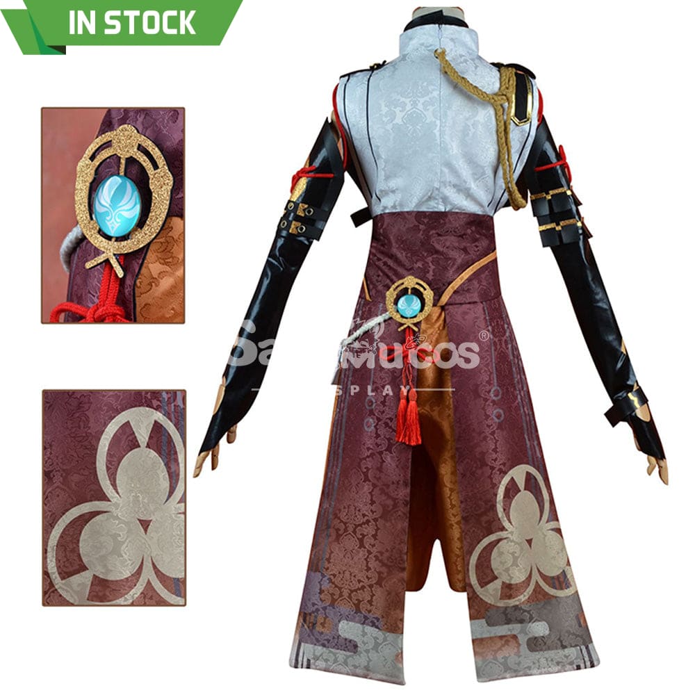 【In Stock】Game Genshin Impact Cosplay Shikanoin Heizou Costume Plus Size Costumes