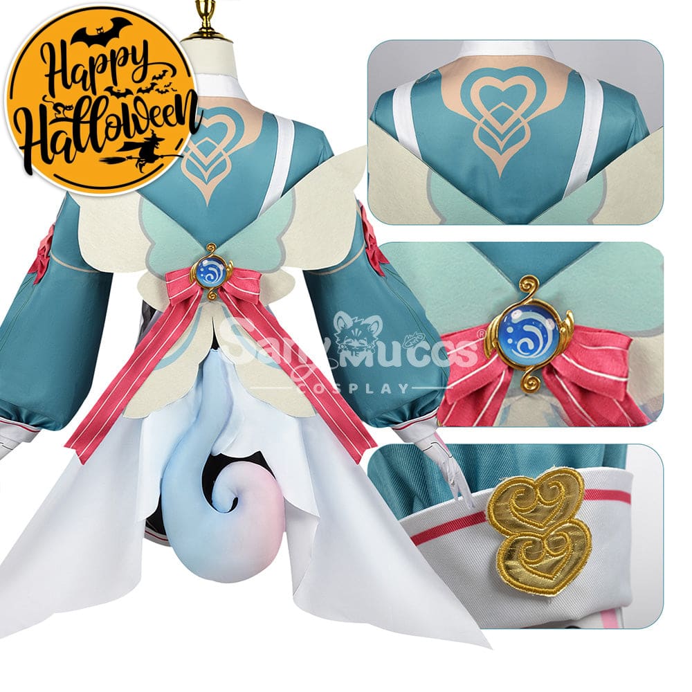 【In Stock】Game Genshin Impact Cosplay Sigewinne Costume Plus Size Costumes