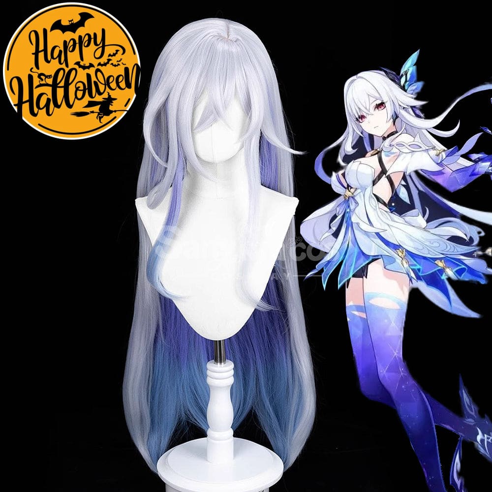 【In Stock】Game Genshin Impact Cosplay Skirk Void Star Cosplay Wig Cosplay Wigs