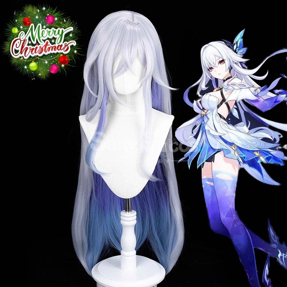 【In Stock】Game Genshin Impact Cosplay Skirk Void Star Cosplay Wig Cosplay Wigs