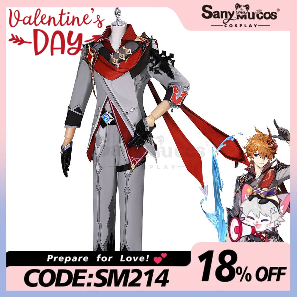 【Weekly Flash Sale On Www.sanymucos.com】【In Stock】Game Genshin Impact Cosplay Tartaglia