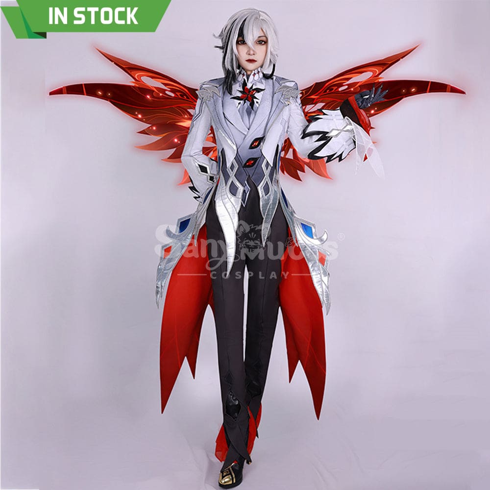 【In Stock】Game Genshin Impact Cosplay The Knave Arlecchino Costume Plus Size Costumes