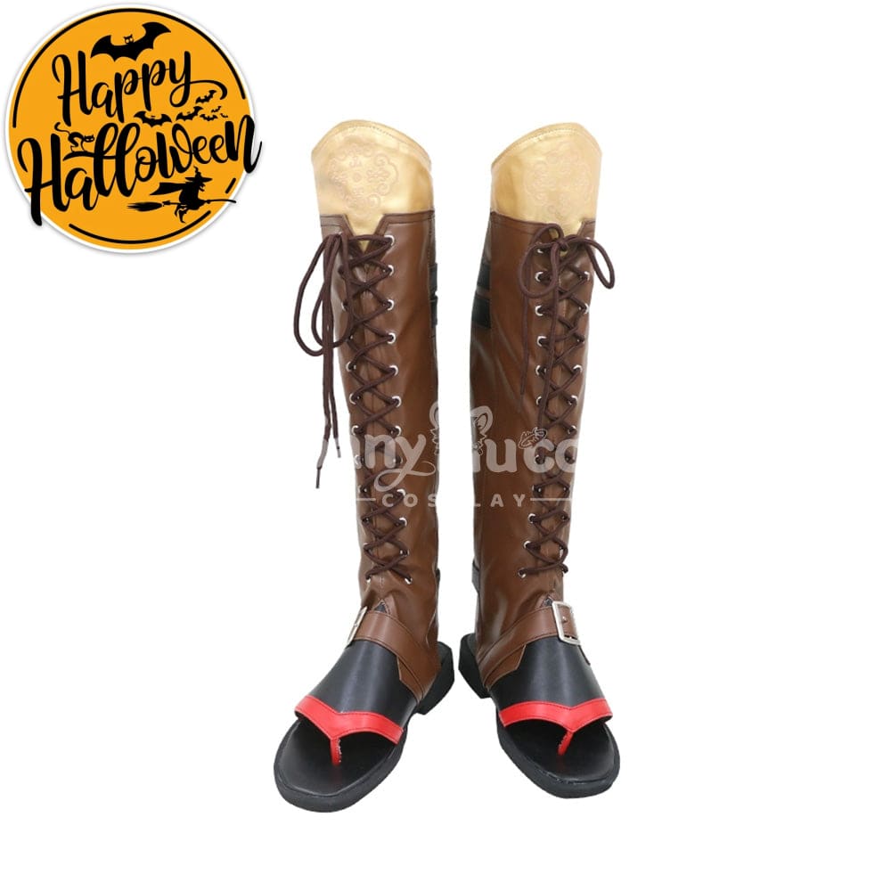 【In Stock】Game Genshin Impact Cosplay Thoma Shoes Boots