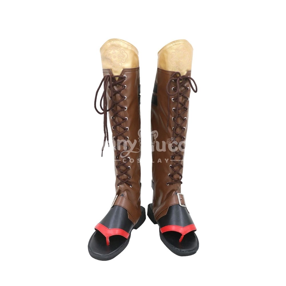 【In Stock】Game Genshin Impact Cosplay Thoma Shoes Boots