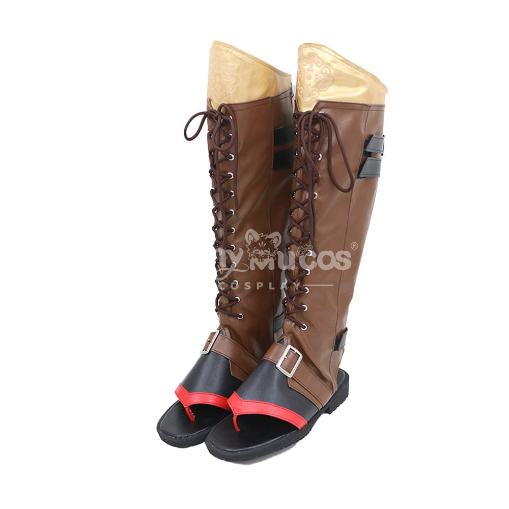 【In Stock】Game Genshin Impact Cosplay Thoma Shoes Boots