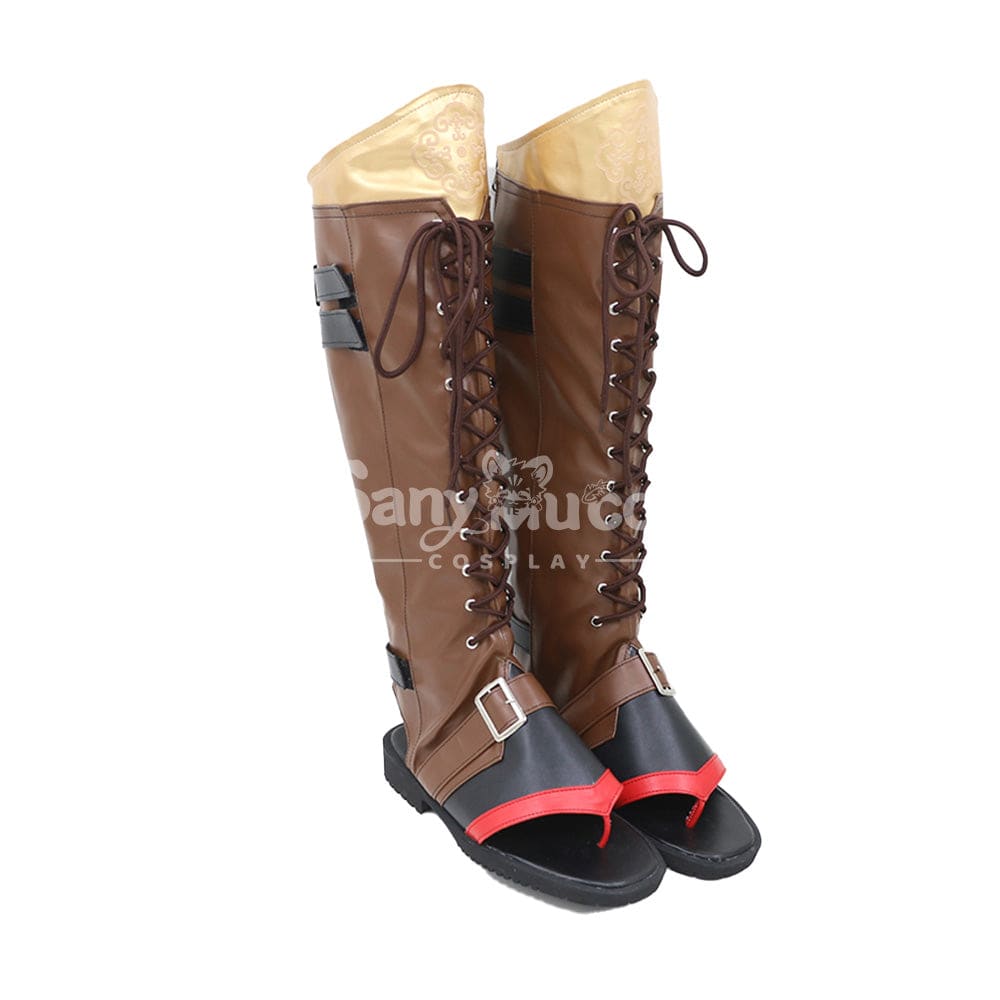 【In Stock】Game Genshin Impact Cosplay Thoma Shoes Boots