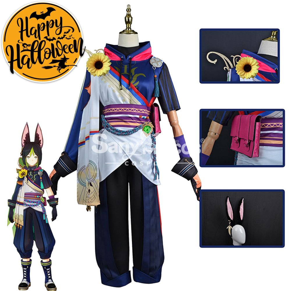 【In Stock】Game Genshin Impact Cosplay Tighnari Costume Plus Size Costumes