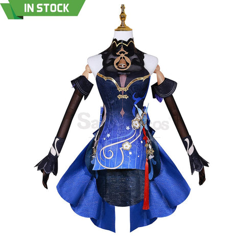 【In Stock】Game Genshin Impact Cosplay Twilight Blossom Ganyu Costume Costumes