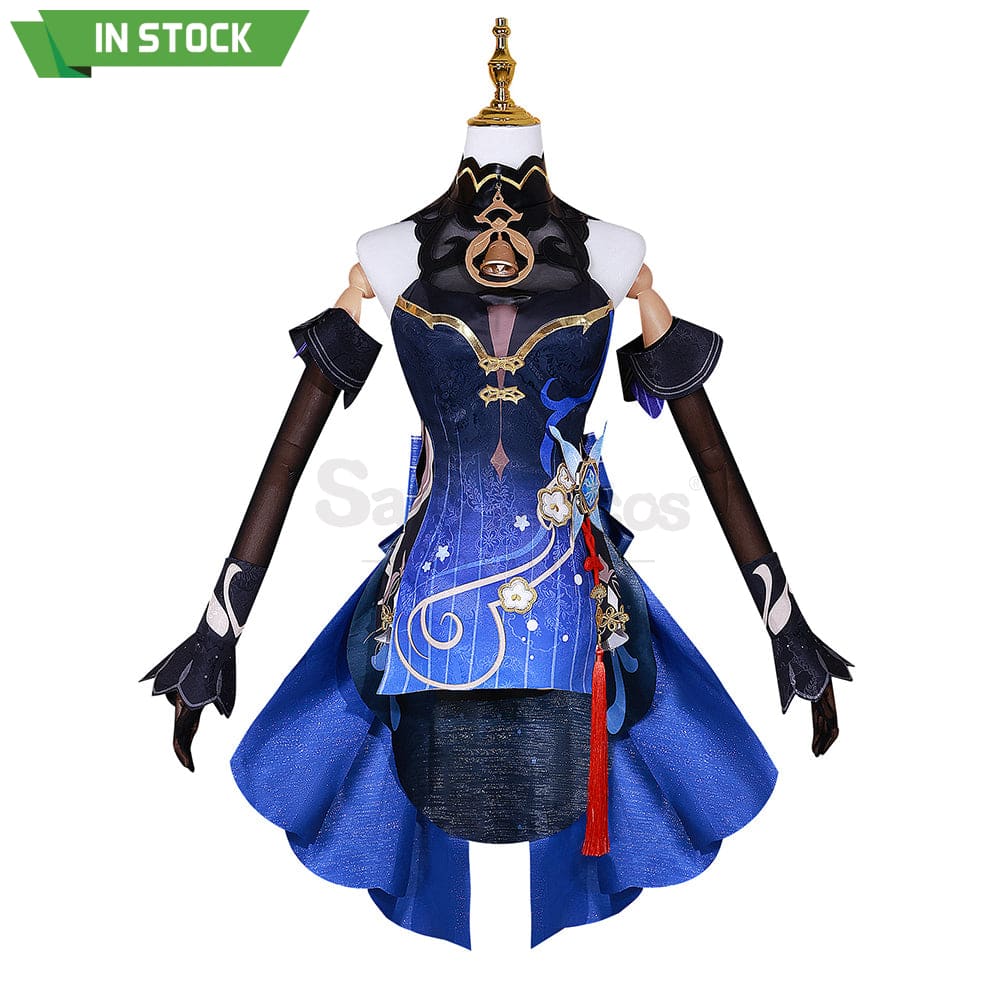 【In Stock】Game Genshin Impact Cosplay Twilight Blossom Ganyu Costume Costumes