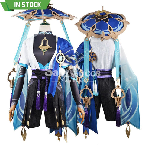 【In Stock】Game Genshin Impact Cosplay Wanderer/The Balladeer Costume Plus Size Costumes