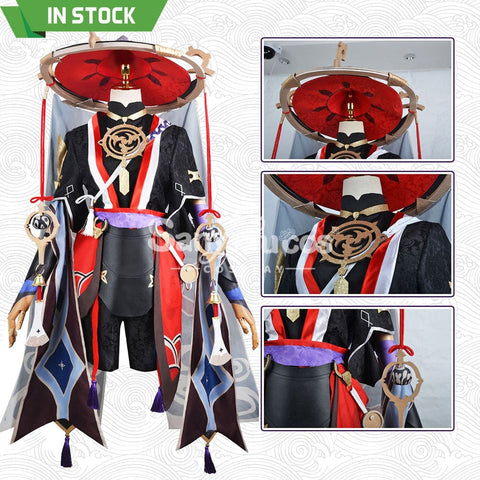 【In Stock】Game Genshin Impact Cosplay Wanderer/The Balladeer Costume Plus Size Costumes