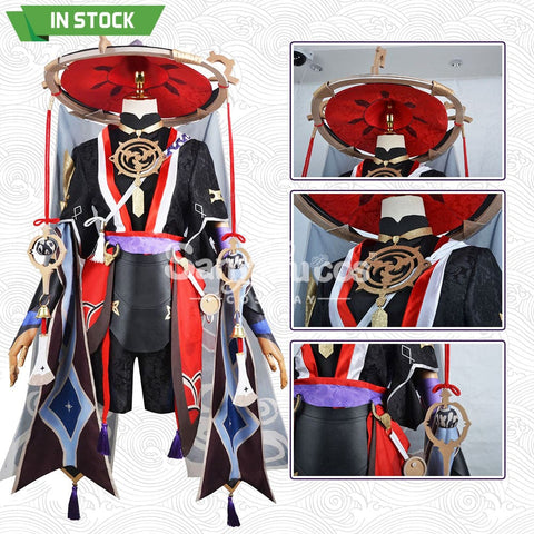 【In Stock】Game Genshin Impact Cosplay Wanderer/The Balladeer Costume Plus Size Costumes