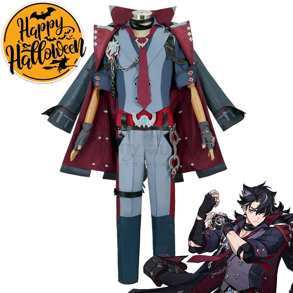 【In Stock】Game Genshin Impact Cosplay Wriothesley Costume Plus Size Costumes