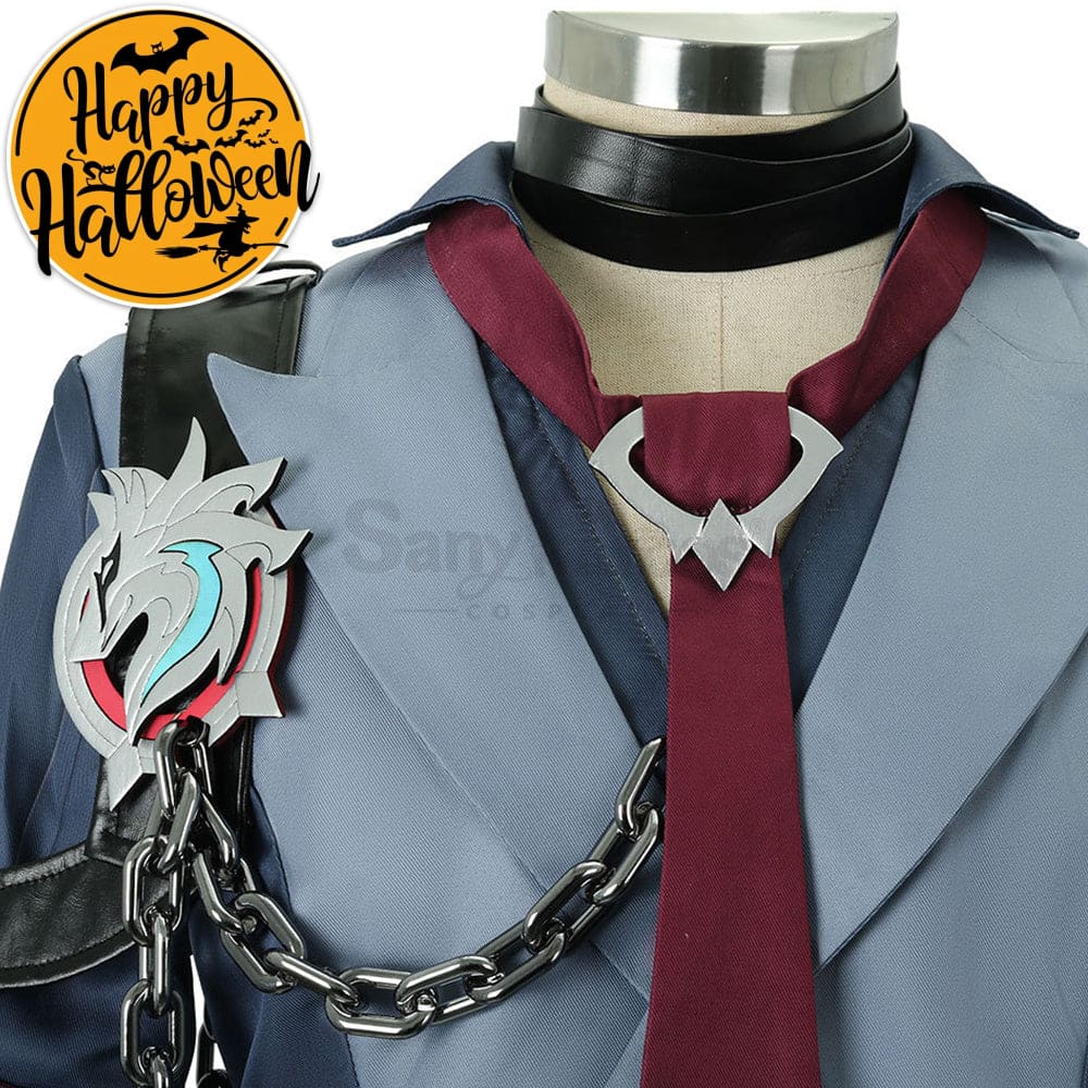 【In Stock】Game Genshin Impact Cosplay Wriothesley Costume Plus Size Costumes