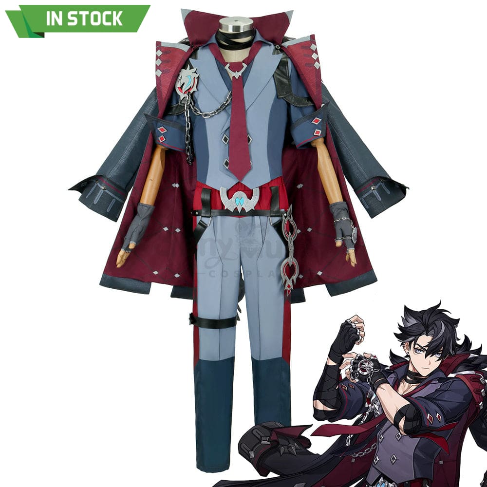 【In Stock】Game Genshin Impact Cosplay Wriothesley Costume Plus Size Costumes