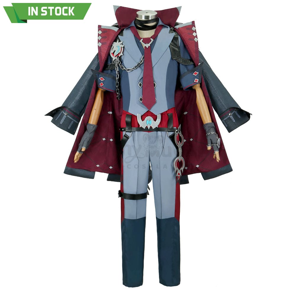 【In Stock】Game Genshin Impact Cosplay Wriothesley Costume Plus Size Costumes