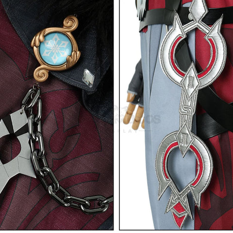 【In Stock】Game Genshin Impact Cosplay Wriothesley Costume Plus Size Costumes