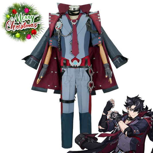 【In Stock】Game Genshin Impact Cosplay Wriothesley Costume Plus Size Costumes 1000