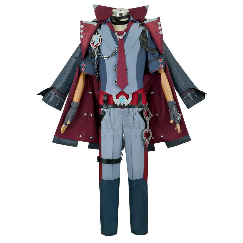 【In Stock】Game Genshin Impact Cosplay Wriothesley Costume Plus Size Costumes