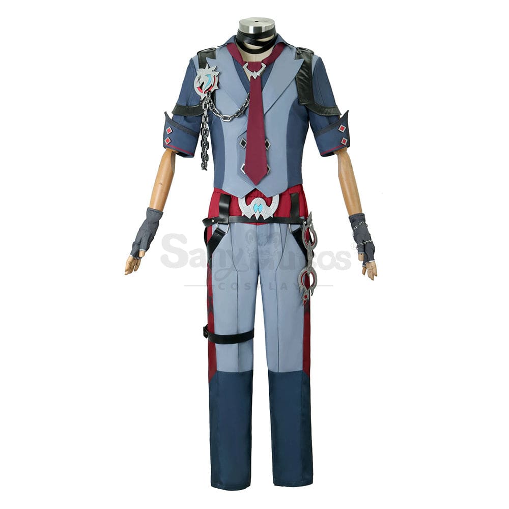 【In Stock】Game Genshin Impact Cosplay Wriothesley Costume Plus Size Costumes