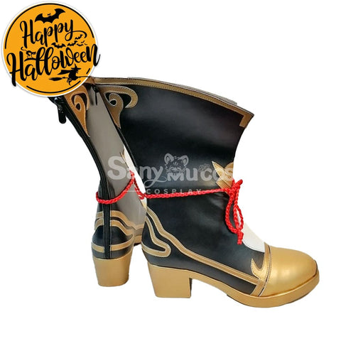 【In Stock】Game Genshin Impact Cosplay Xiangling Shoes Boots