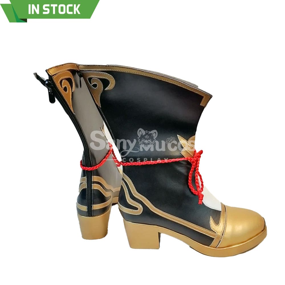 【In Stock】Game Genshin Impact Cosplay Xiangling Shoes Boots