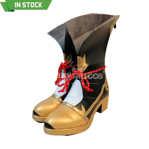 【In Stock】Game Genshin Impact Cosplay Xiangling Shoes Boots