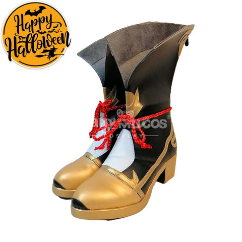 【In Stock】Game Genshin Impact Cosplay Xiangling Shoes Boots