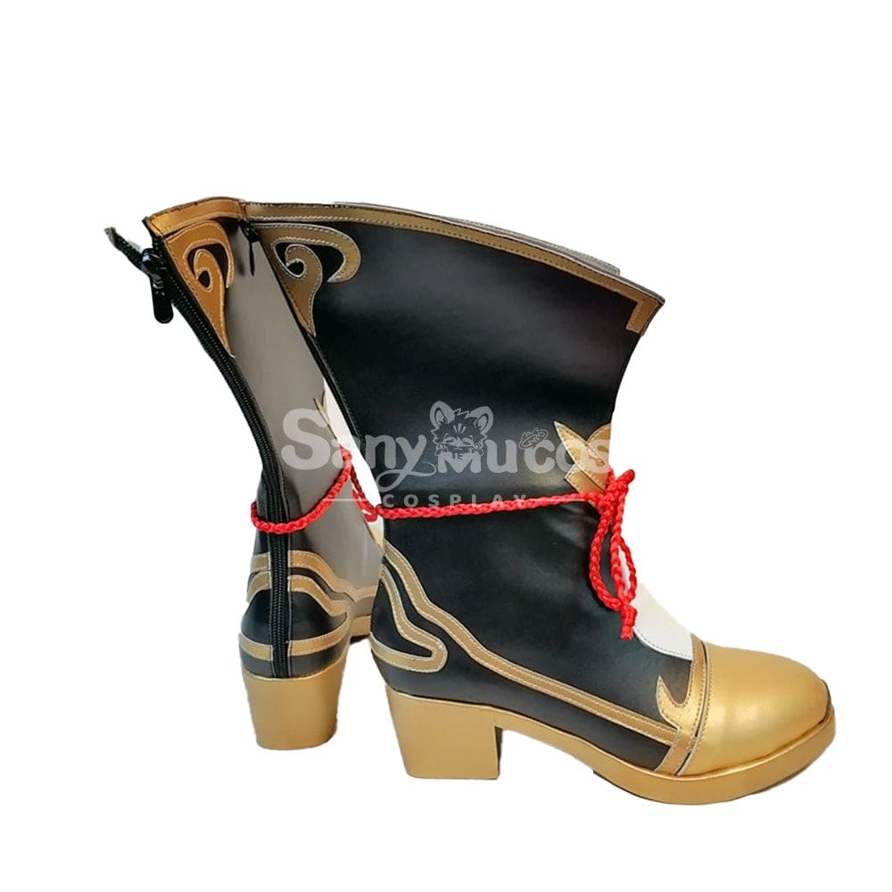 【In Stock】Game Genshin Impact Cosplay Xiangling Shoes Boots
