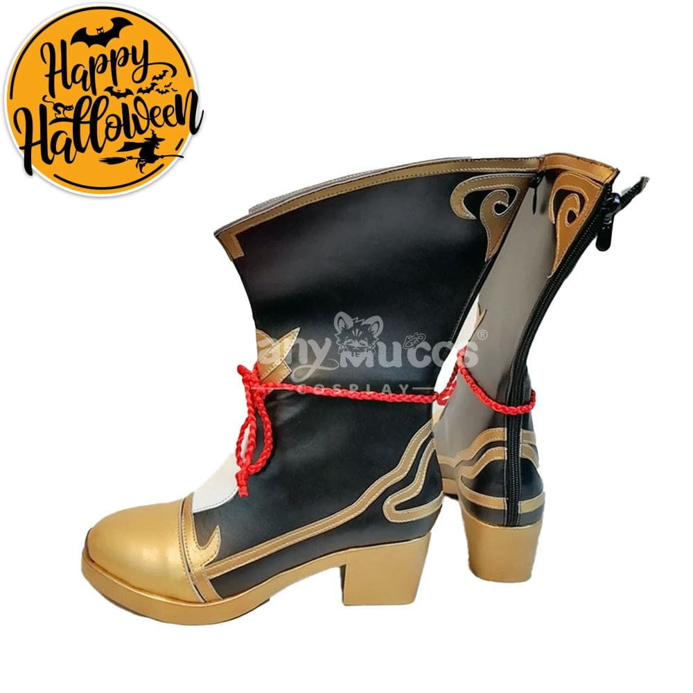 【In Stock】Game Genshin Impact Cosplay Xiangling Shoes Boots