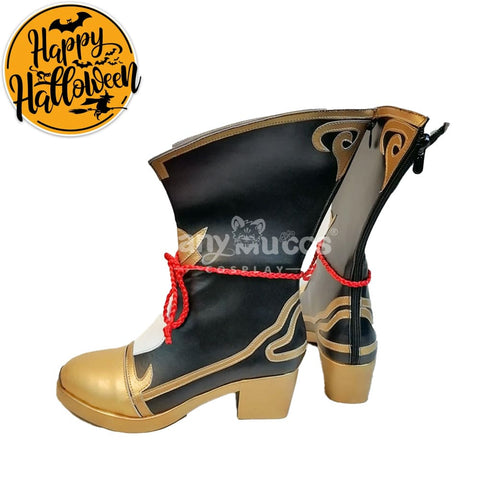 【In Stock】Game Genshin Impact Cosplay Xiangling Shoes Boots