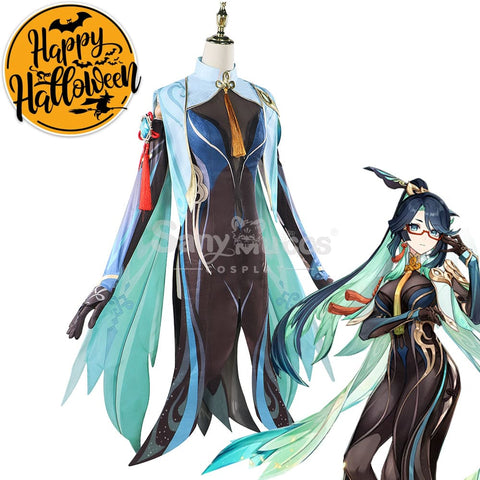 【In Stock】Game Genshin Impact Cosplay Xianyun Costume Costumes