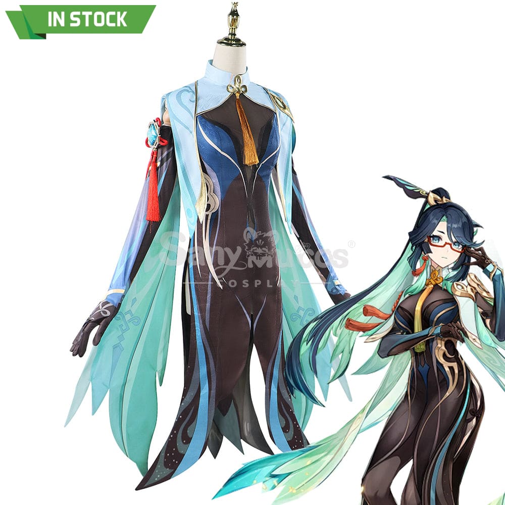 【In Stock】Game Genshin Impact Cosplay Xianyun Costume Costumes