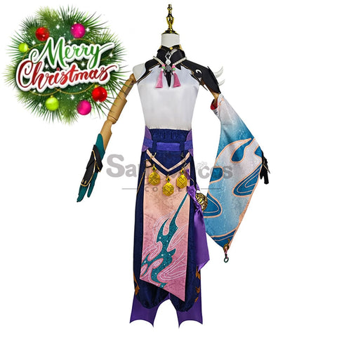 【In Stock】Game Genshin Impact Cosplay Xiao Costume Plus Size Costumes