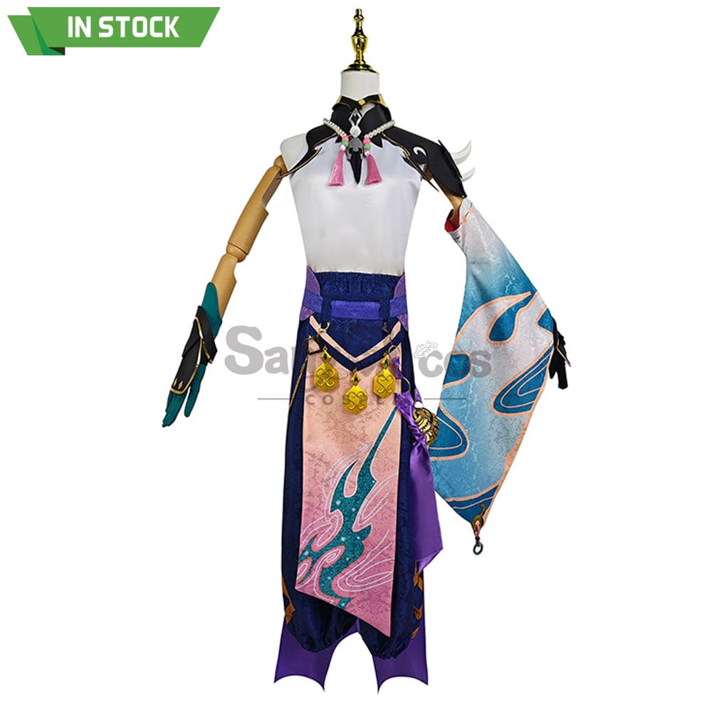 【In Stock】Game Genshin Impact Cosplay Xiao Costume Plus Size Costumes