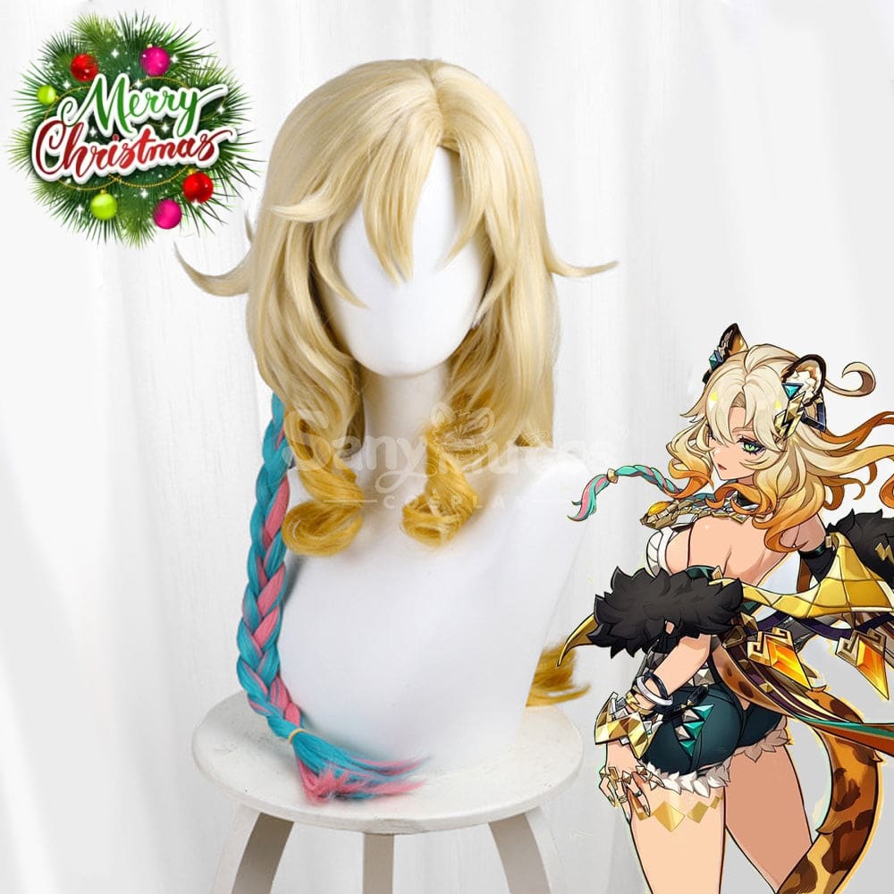 Game Genshin Impact Cosplay Xilonen Wig Wigs