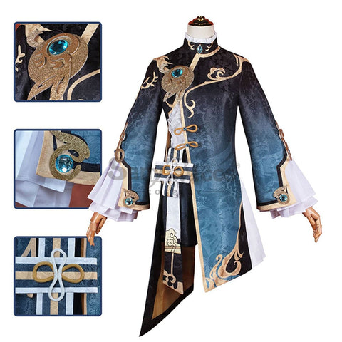 【In Stock】Game Genshin Impact Cosplay Xingqiu Costume Plus Size Costumes