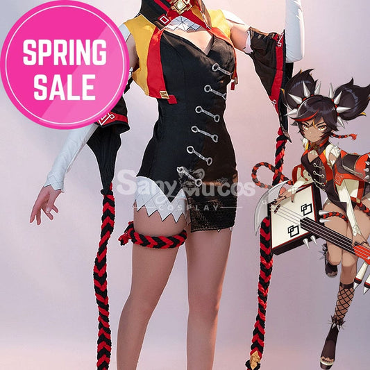 【In Stock】Game Genshin Impact Cosplay Xinyan Costume Costumes 1000