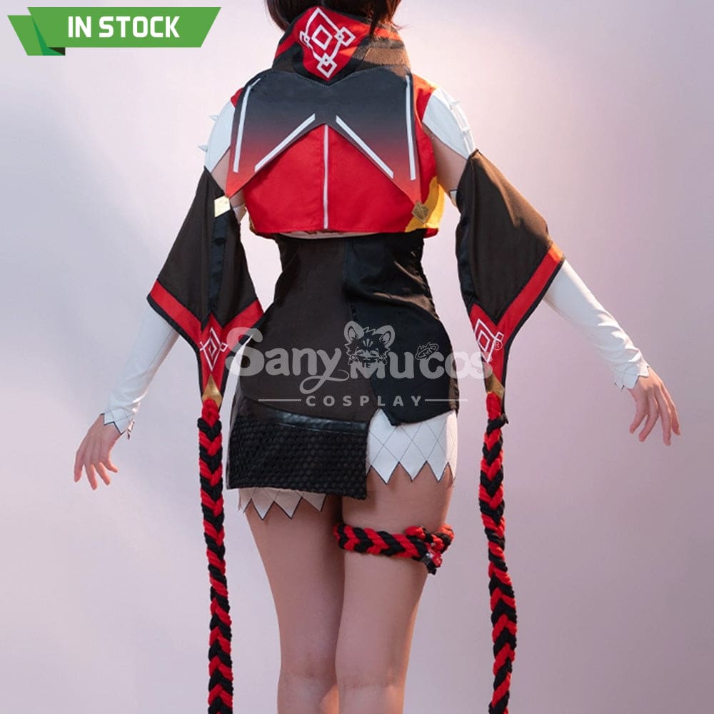 【In Stock】Game Genshin Impact Cosplay Xinyan Costume Costumes