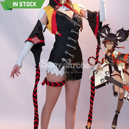 【In Stock】Game Genshin Impact Cosplay Xinyan Costume Costumes 1000