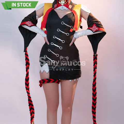 【In Stock】Game Genshin Impact Cosplay Xinyan Costume Costumes