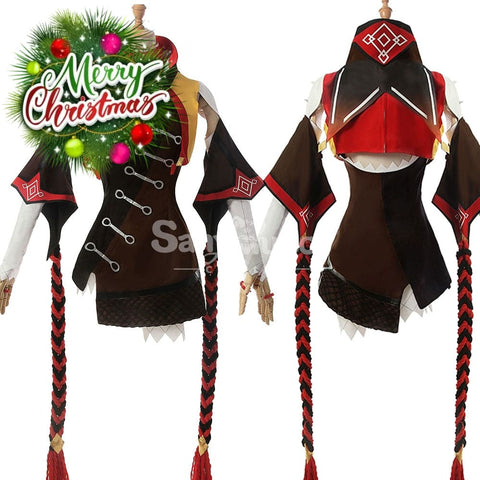 【In Stock】Game Genshin Impact Cosplay Xinyan Costume Costumes