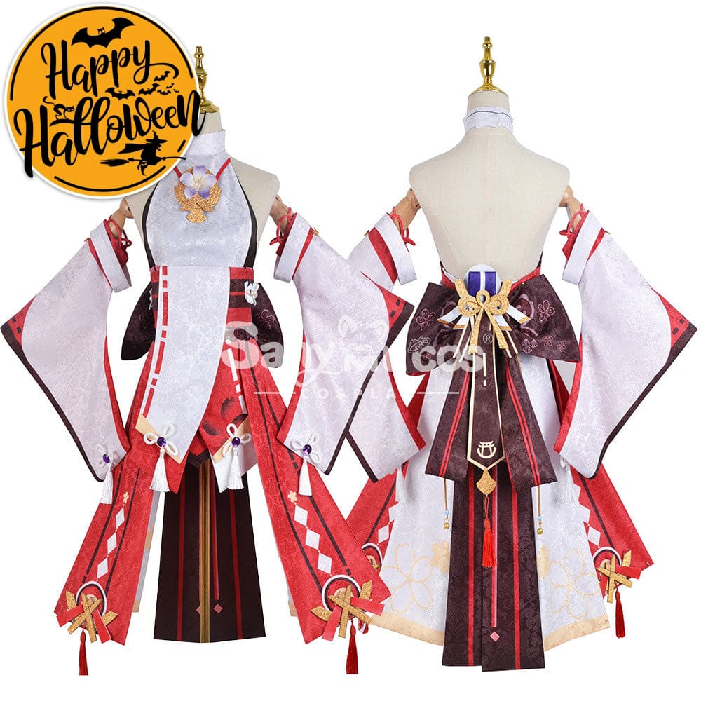 【In Stock】Game Genshin Impact Cosplay Yae Miko Costume Plus Size Costumes