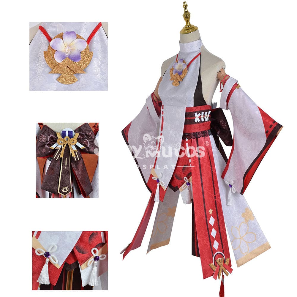 【In Stock】Game Genshin Impact Cosplay Yae Miko Costume Plus Size Costumes
