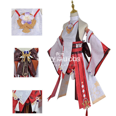 【In Stock】Game Genshin Impact Cosplay Yae Miko Costume Plus Size Costumes